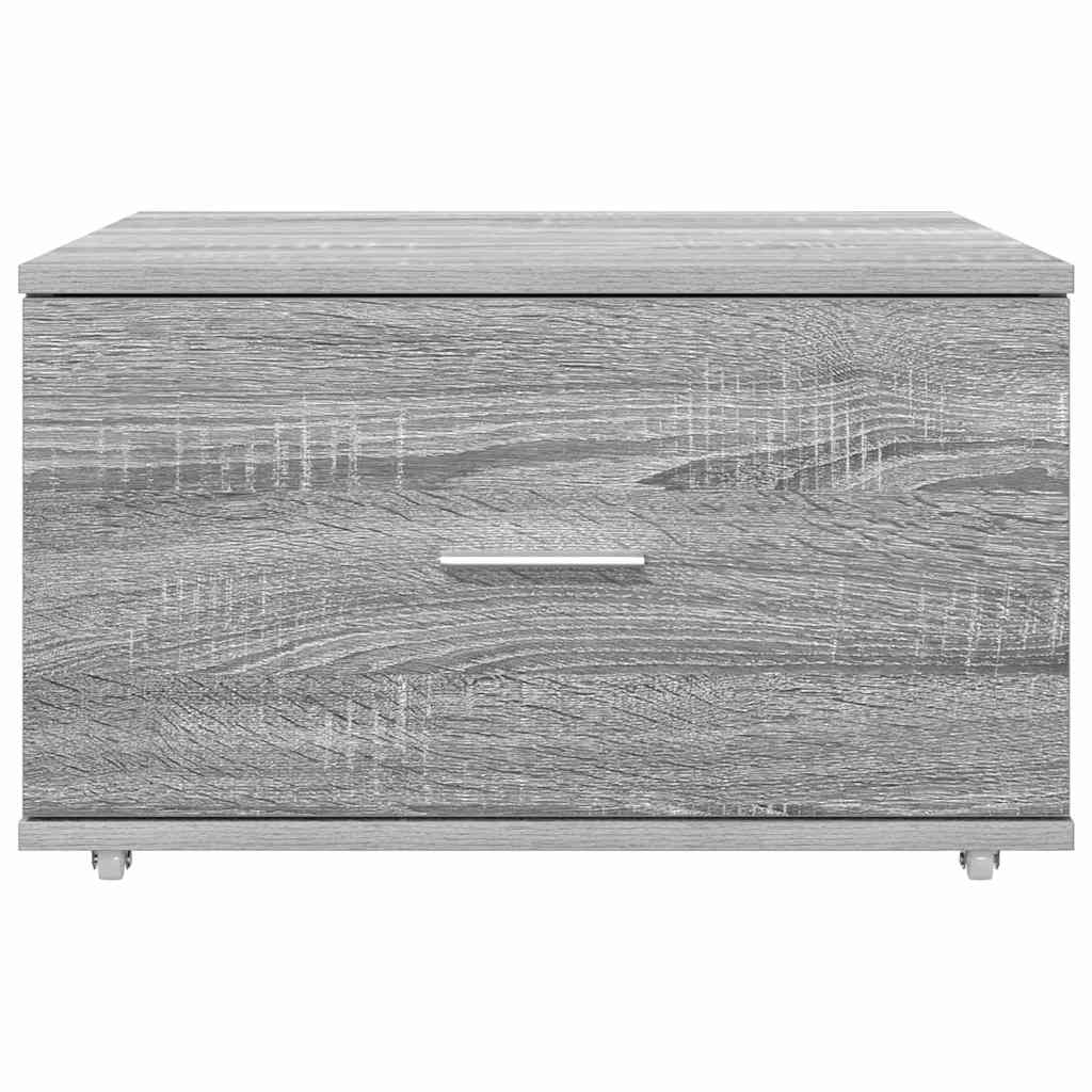 Mobile con Cassetti con ruota Grigio Sonoma 55 x 45 x 31 cm | homemem39