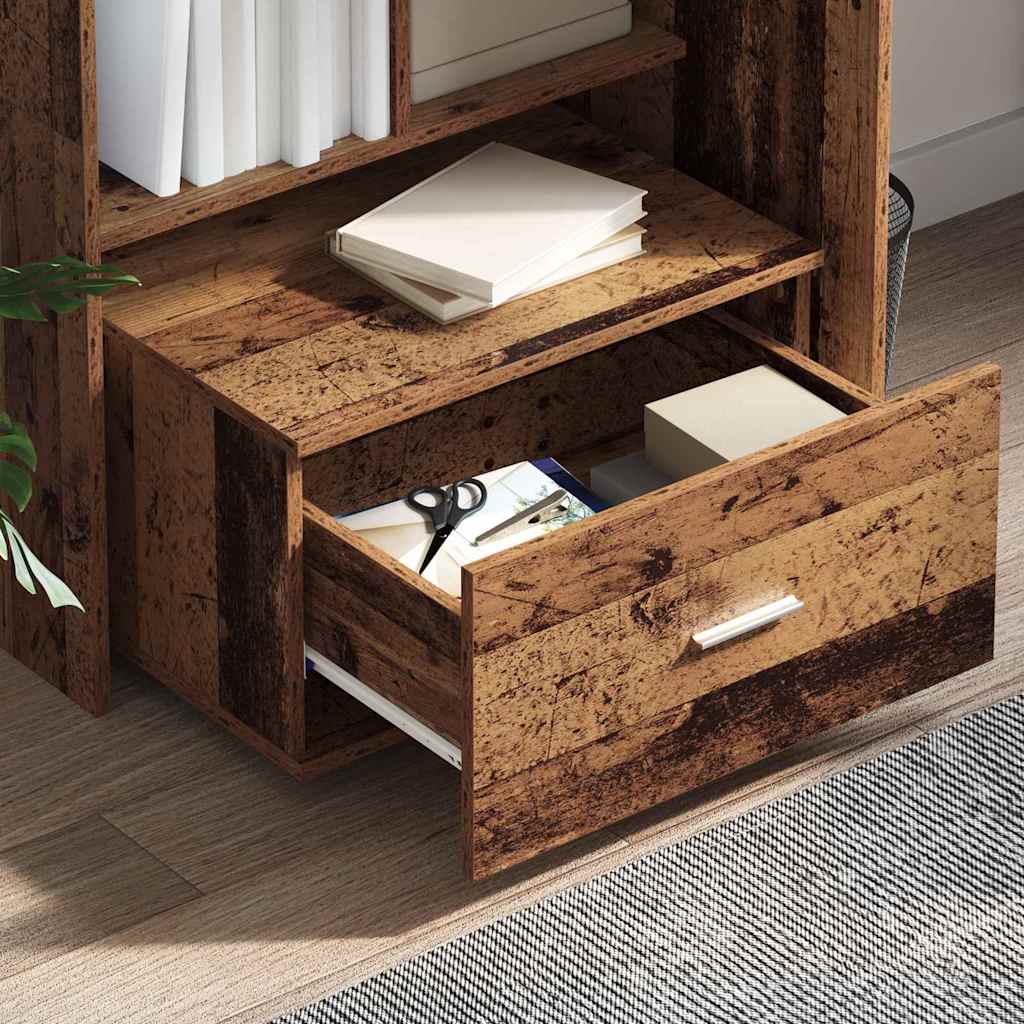 Mobile con Cassetti con ruota Legno vecchio 55 x 45 x 31 cm | homemem39