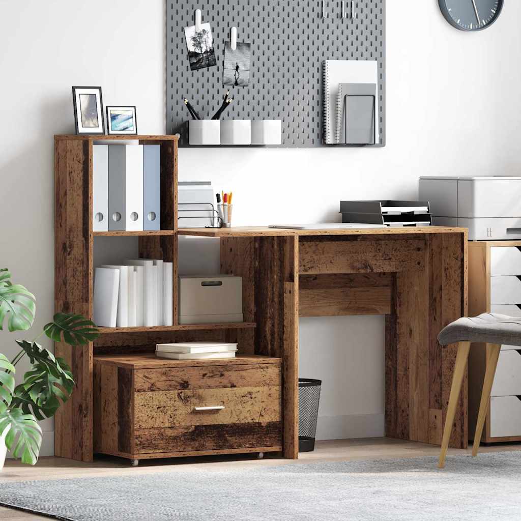 Mobile con Cassetti con ruota Legno vecchio 55 x 45 x 31 cm | homemem39