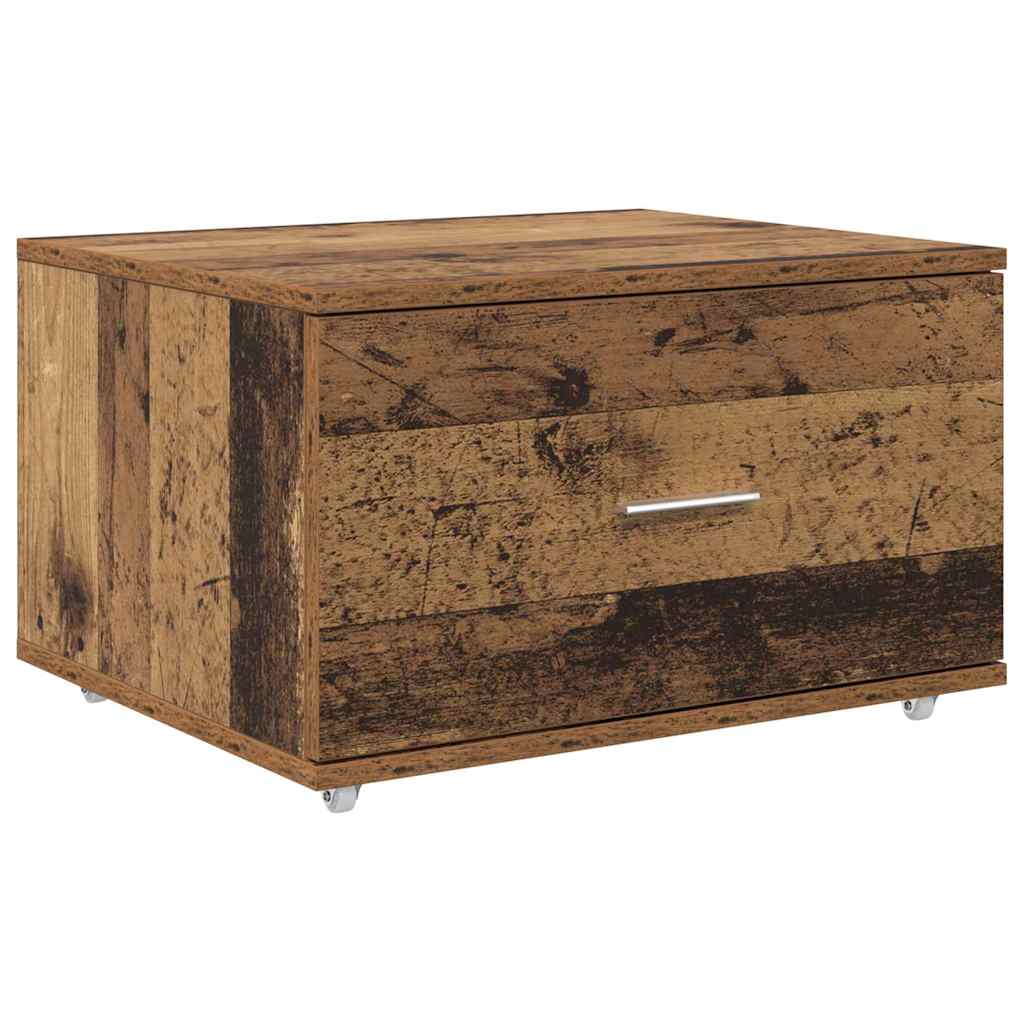 Mobile con Cassetti con ruota Legno vecchio 55 x 45 x 31 cm | homemem39