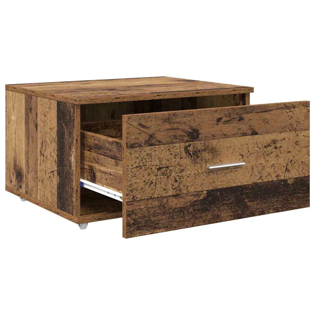 Mobile con Cassetti con ruota Legno vecchio 55 x 45 x 31 cm | homemem39