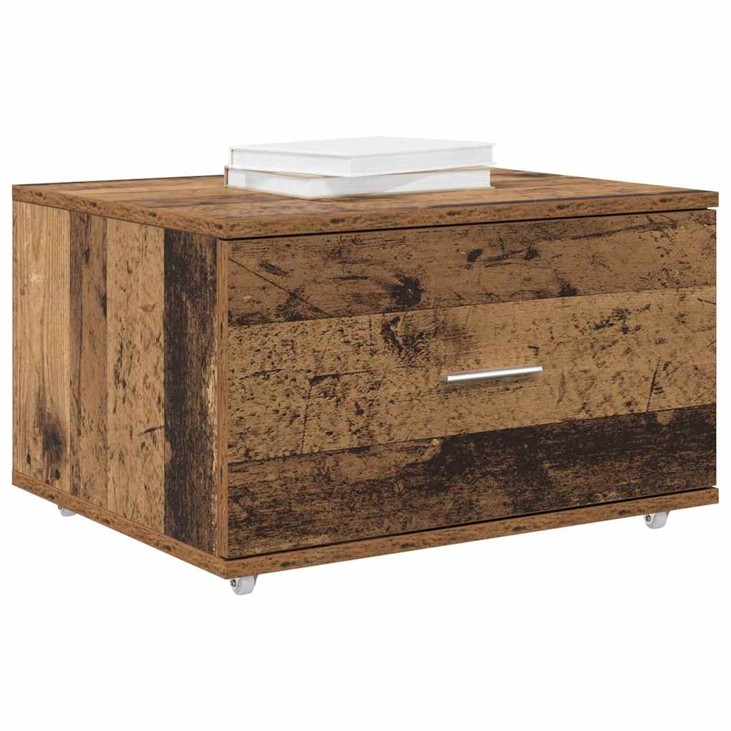 Mobile con Cassetti con ruota Legno vecchio 55 x 45 x 31 cm | homemem39
