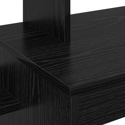 Scrivania Rovere Nero 100 x 40 x 90 cm Legno multistrato | homemem39