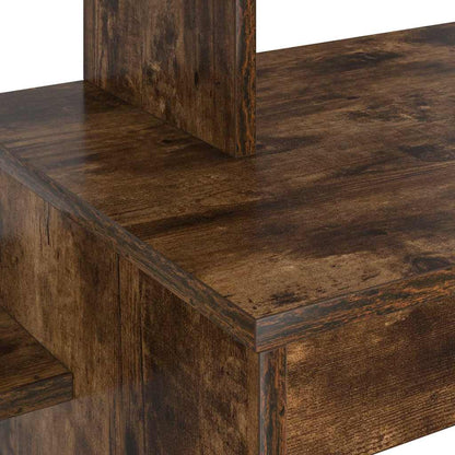 Scrivania Rovere fumé 100 x 40 x 90 cm Legno multistrato | homemem39