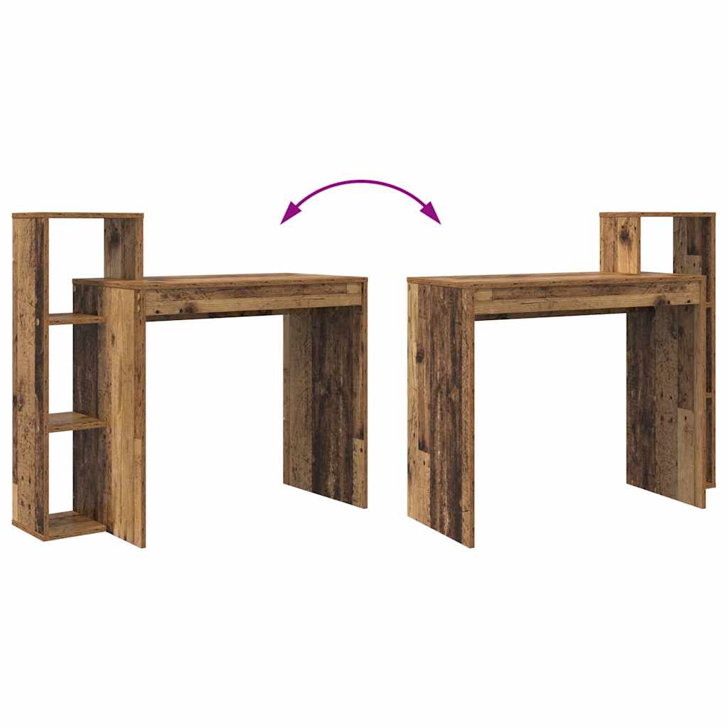 Scrivania Legno vecchio 100 x 40 x 90 cm Legno multistrato | homemem39