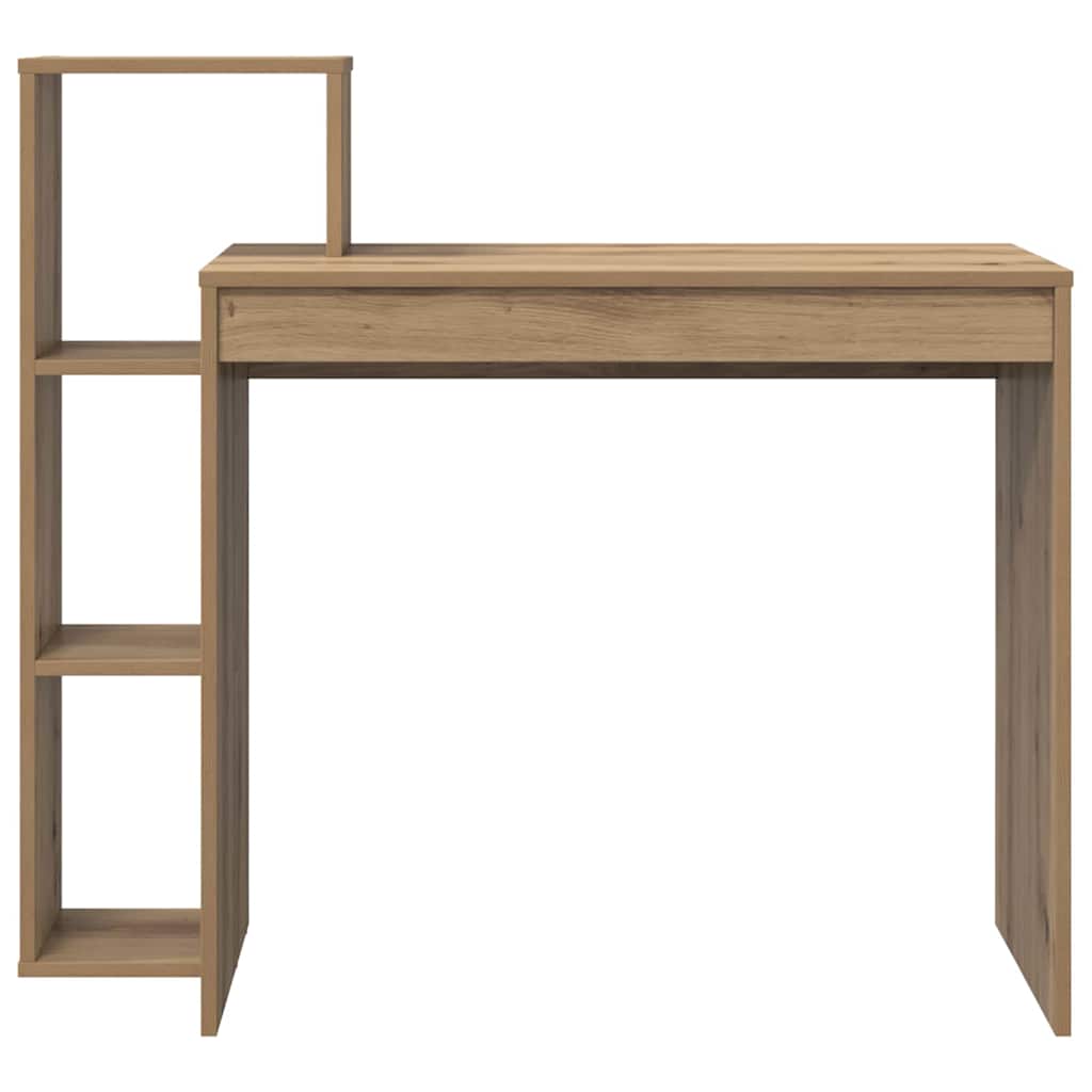 Scrivania Rovere artigianale 100 x 40 x 90 cm Legno multistrato | homemem39
