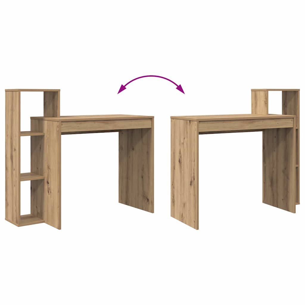 Scrivania Rovere artigianale 100 x 40 x 90 cm Legno multistrato | homemem39