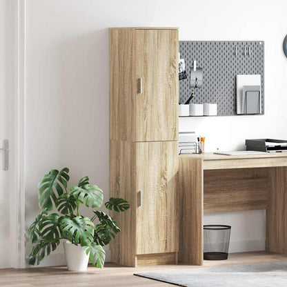 Highboard rovere sonoma 35 x 39 x 168 cm Legno multistrato