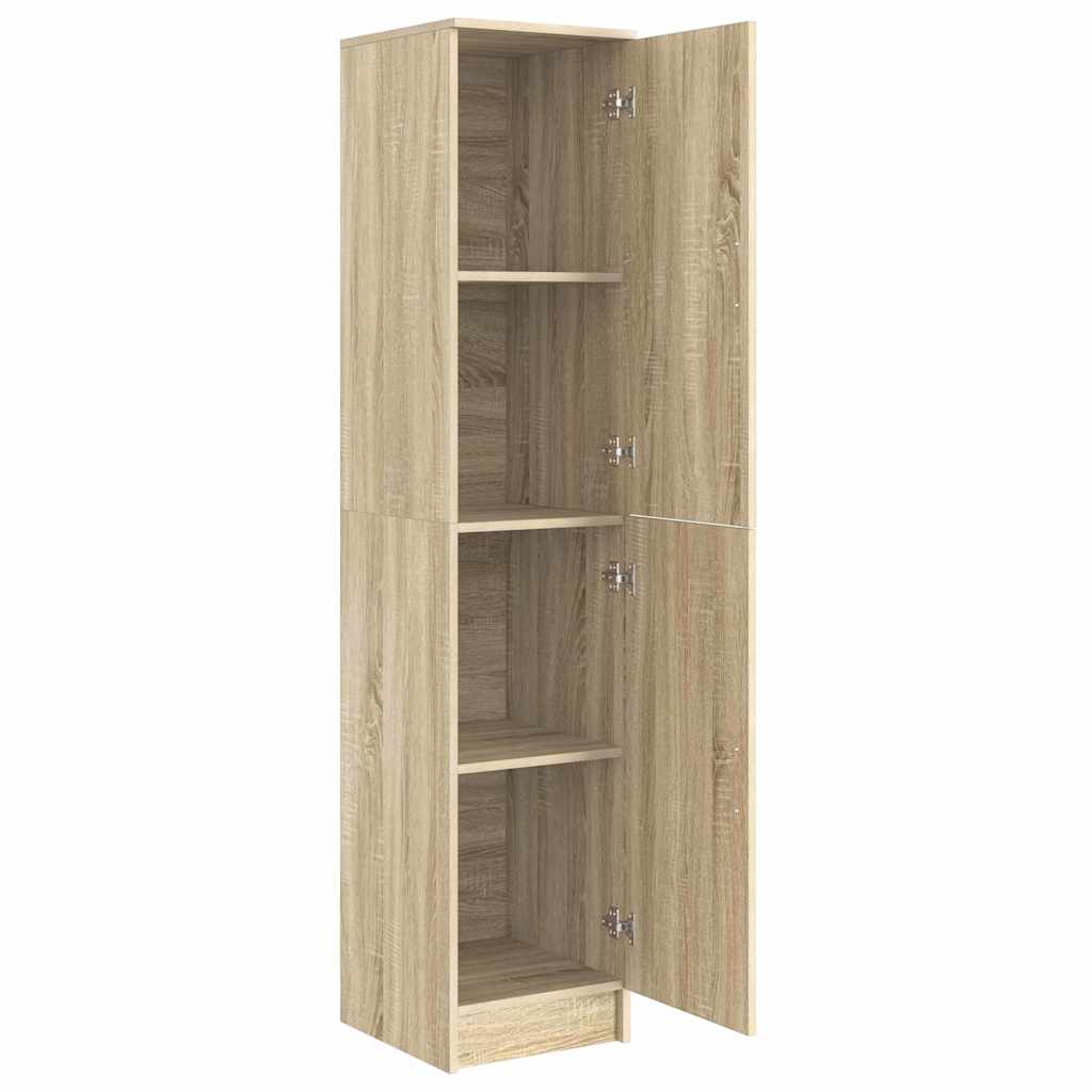 Highboard rovere sonoma 35 x 39 x 168 cm Legno multistrato