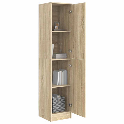 Highboard rovere sonoma 35 x 39 x 168 cm Legno multistrato