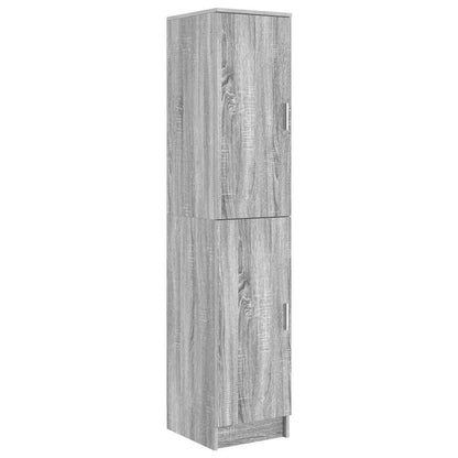 Highboard Grigio sonoma 35 x 39 x 168 cm Legno multistrato