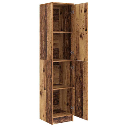 Highboard Legno vecchio 35 x 39 x 168 cm Legno multistrato