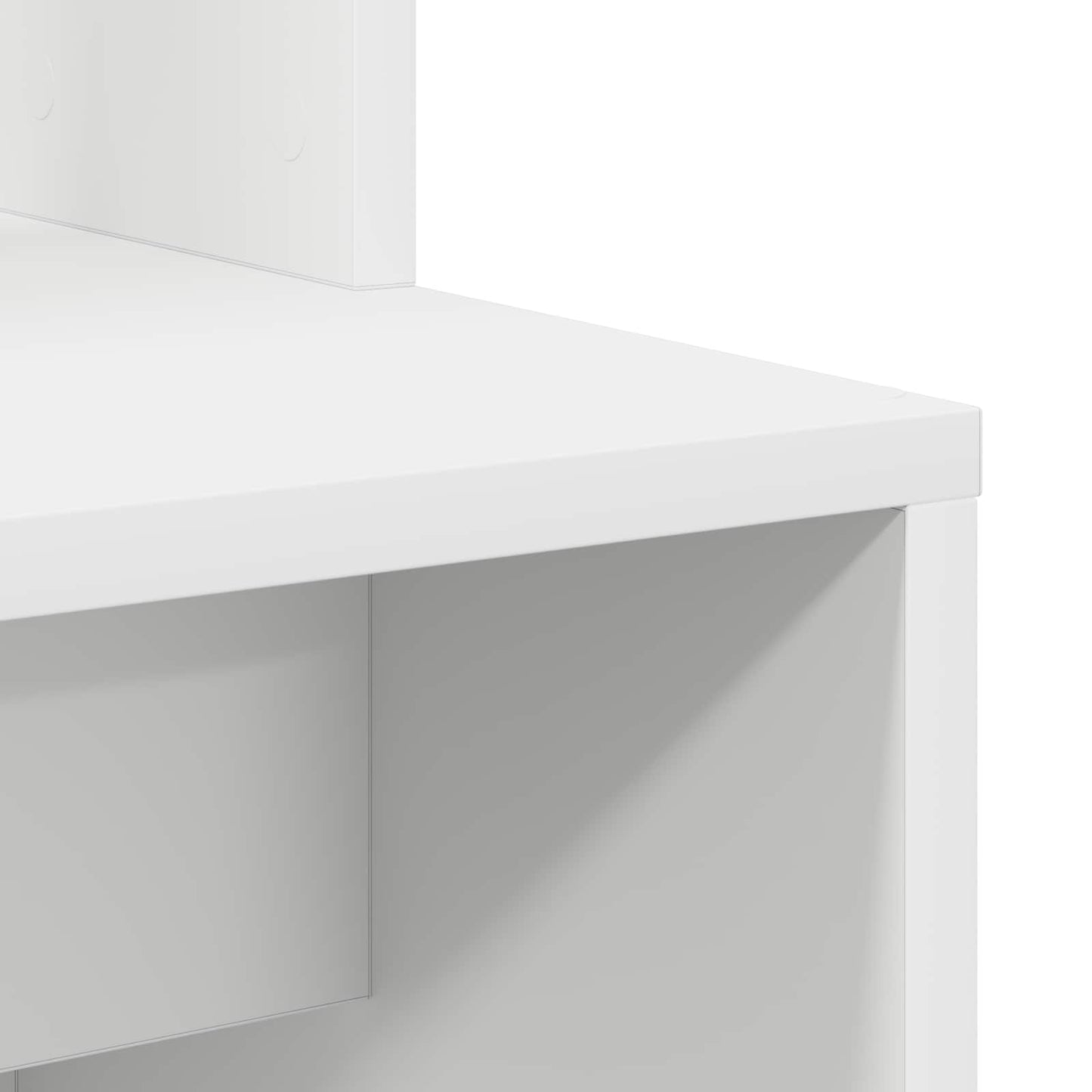 Scrivania Bianco 78,5 x 37 x 154,5 cm Legno multistrato | homemem39