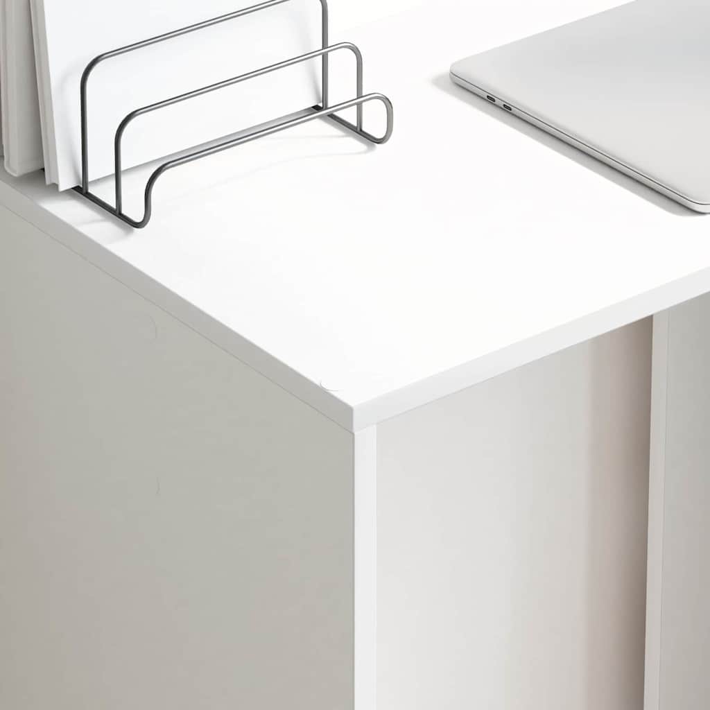 Scrivania Bianco 78.5 x 37 x 154.5 cm Legno multistrato