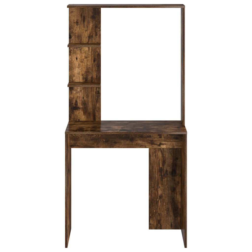Scrivania Rovere fumé 78,5 x 37 x 154,5 cm Legno multistrato | homemem39