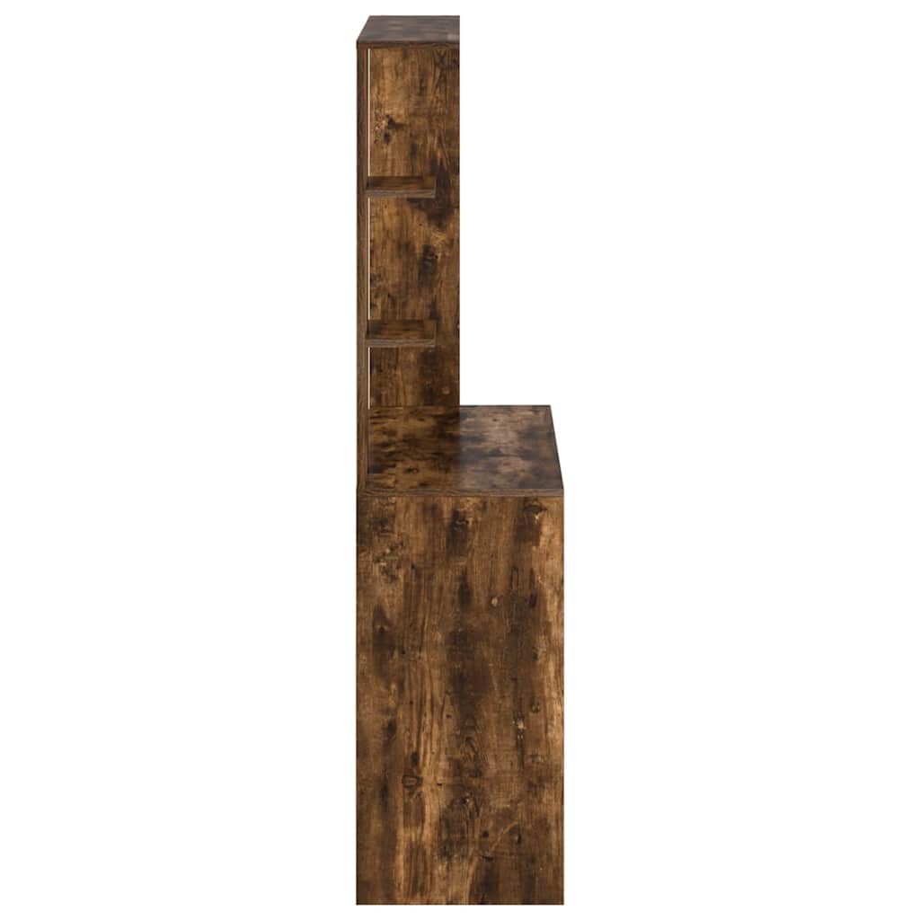 Scrivania Rovere fumé 78,5 x 37 x 154,5 cm Legno multistrato | homemem39