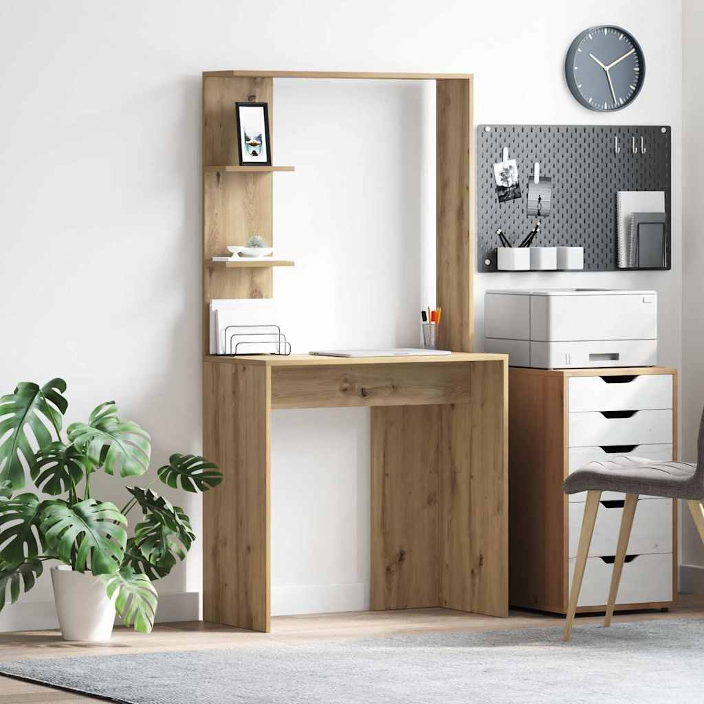 Scrivania Rovere artigianale 78,5 x 37 x 154,5 cm | homemem39