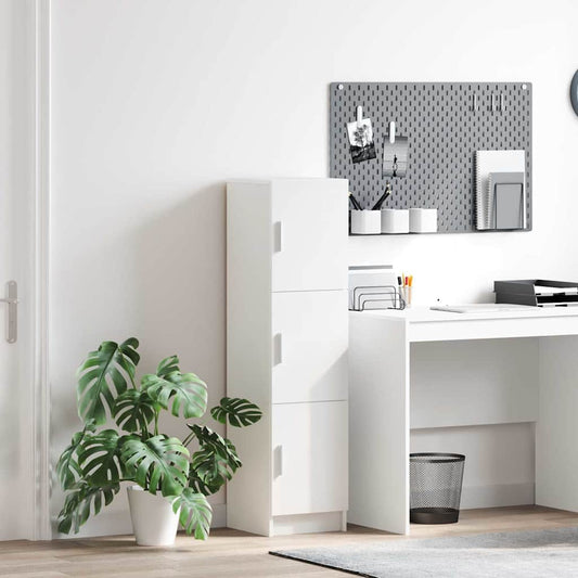 Highboard Bianco 31,5 x 32 x 124 cm Legno multistrato