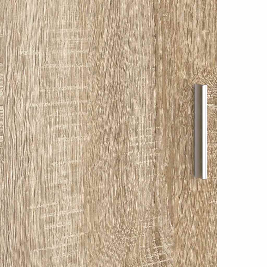 Highboard rovere sonoma 31,5 x 32 x 124 cm Legno multistrato