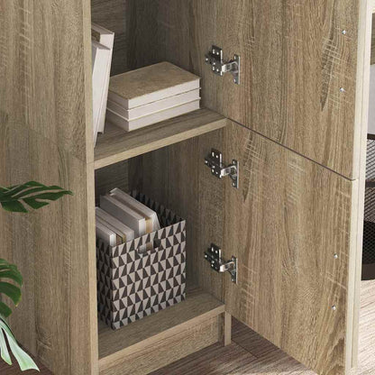 Highboard rovere sonoma 31,5 x 32 x 124 cm Legno multistrato