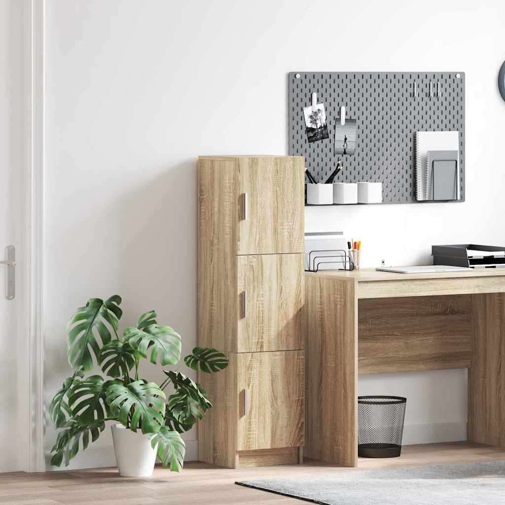 Highboard rovere sonoma 31,5 x 32 x 124 cm Legno multistrato