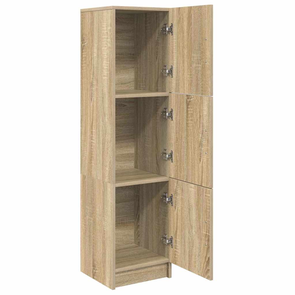Highboard rovere sonoma 31,5 x 32 x 124 cm Legno multistrato