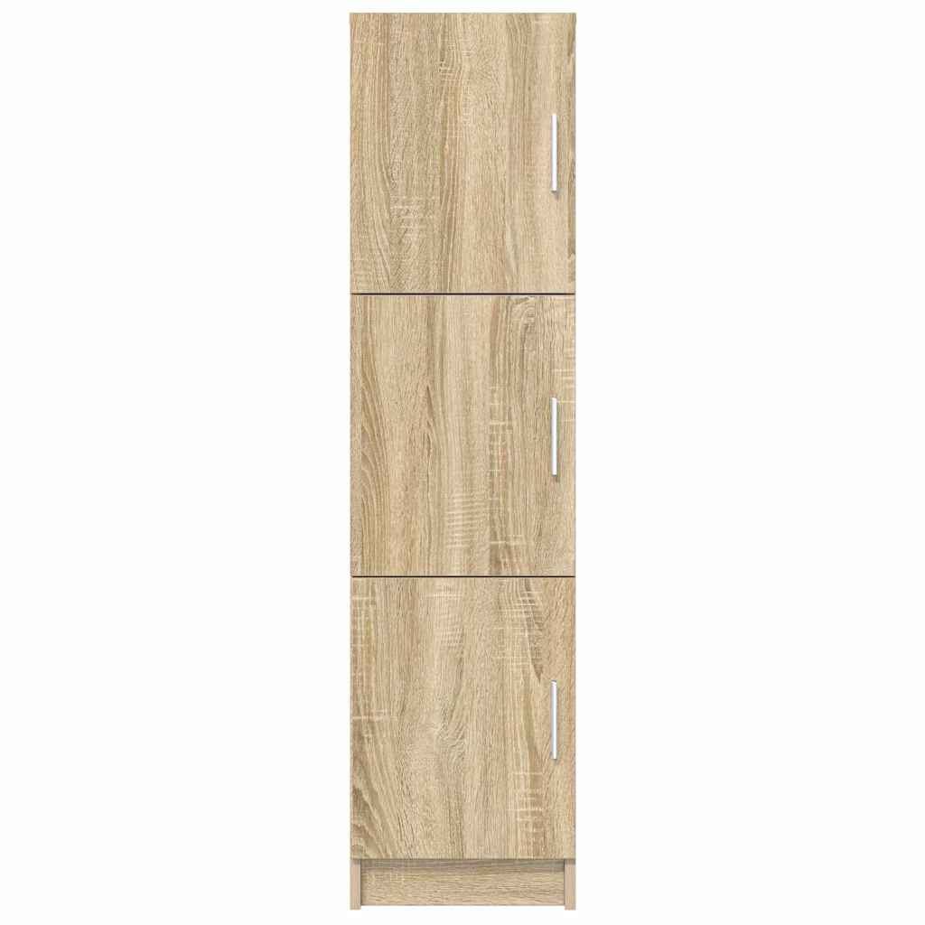Highboard rovere sonoma 31,5 x 32 x 124 cm Legno multistrato