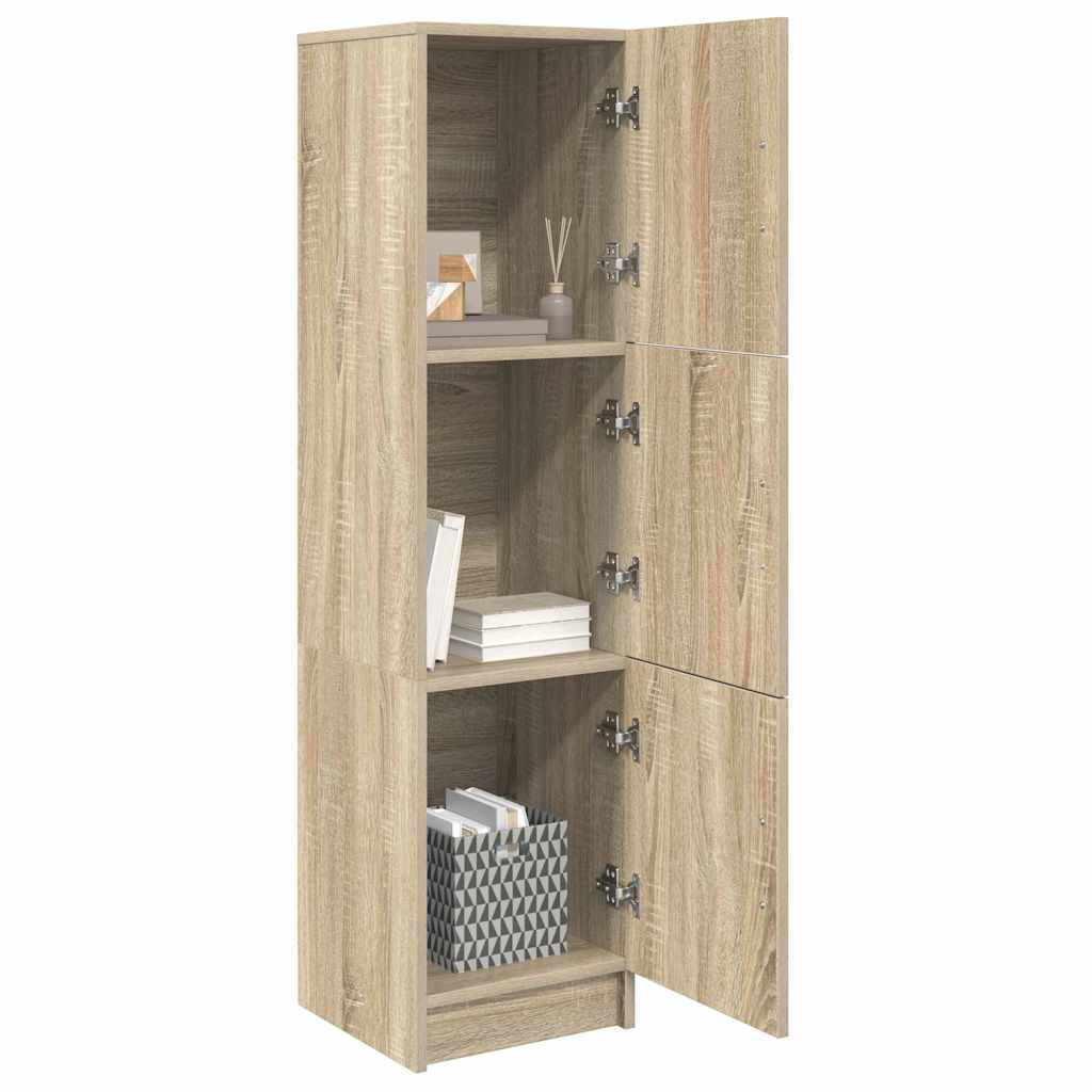 Highboard rovere sonoma 31,5 x 32 x 124 cm Legno multistrato