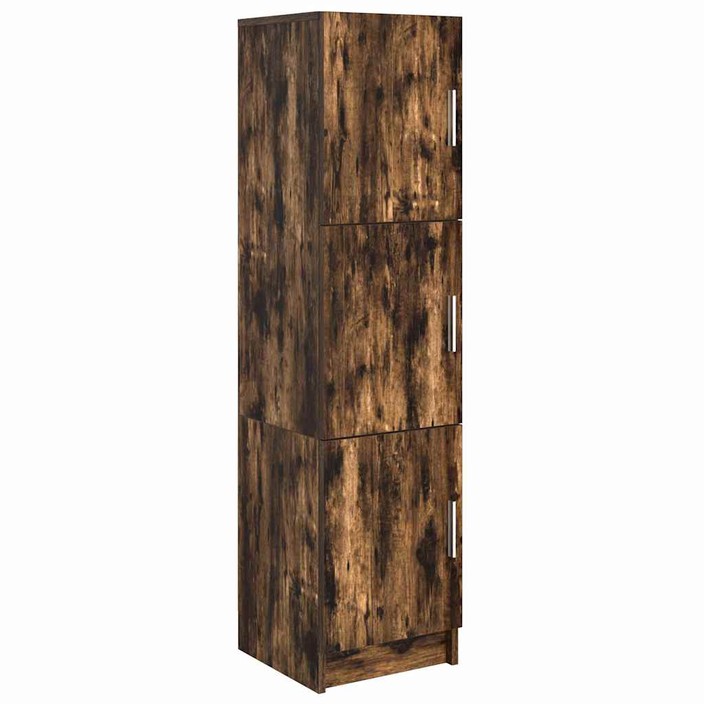 Highboard Rovere fumo 31,5 x 32 x 124 cm Legno multistrato