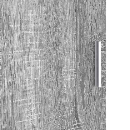 Highboard Grigio sonoma 31,5 x 32 x 124 cm Legno multistrato