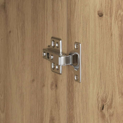 Highboard rovere artigianale 31,5 x 32 x 124 cm