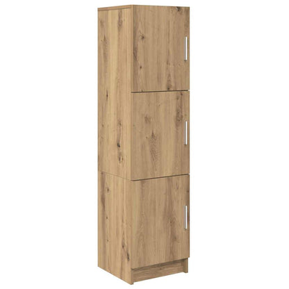 Highboard rovere artigianale 31,5 x 32 x 124 cm
