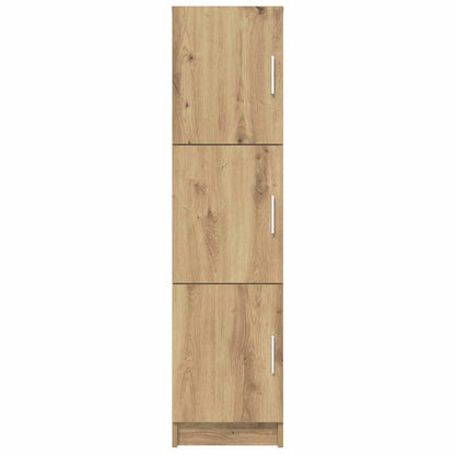 Highboard rovere artigianale 31,5 x 32 x 124 cm