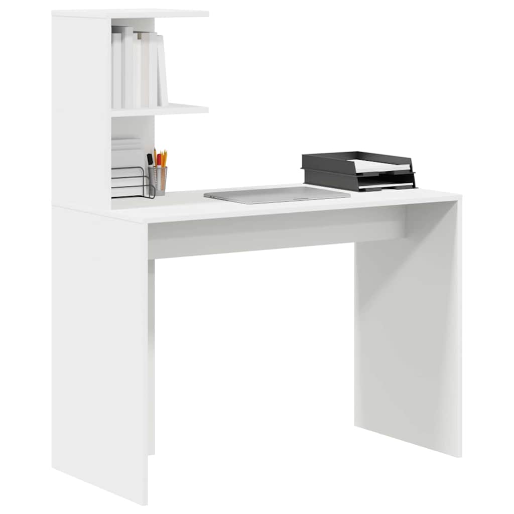 Scrivania Bianco 102 x 50 x 124 cm Legno multistrato