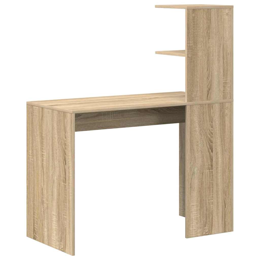 Scrivania rovere sonoma 102 x 50 x 124 cm Legno multistrato | homemem39
