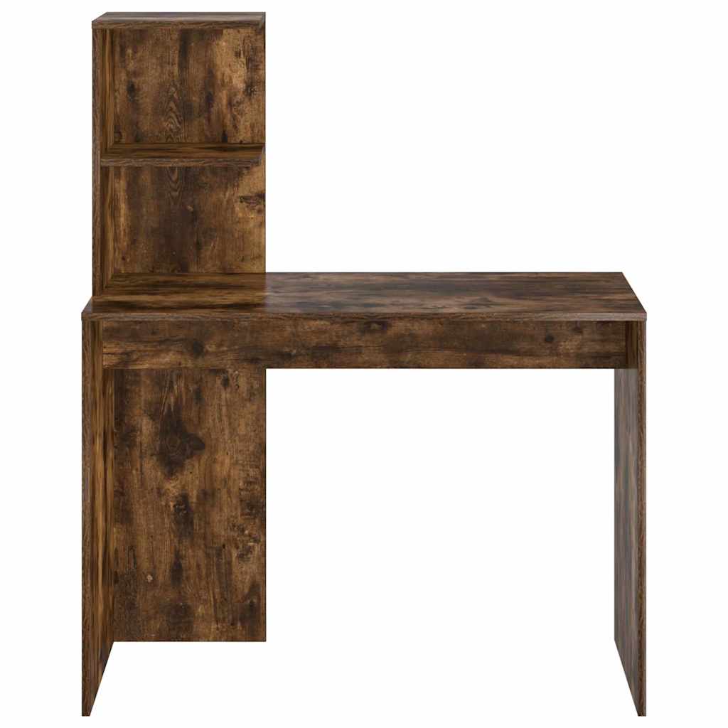 Scrivania Rovere fumé 102 x 50 x 124 cm Legno multistrato | homemem39