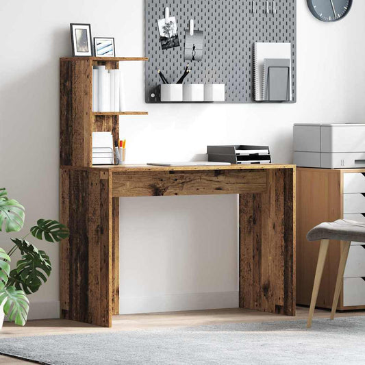 Scrivania Legno vecchio 102 x 50 x 124 cm Legno multistrato | homemem39