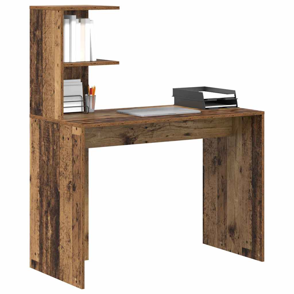 Scrivania Legno vecchio 102 x 50 x 124 cm Legno multistrato | homemem39