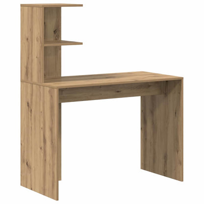 Scrivania con lo scaffale Rovere artigianale 102 x 50 x 124 cm | homemem39