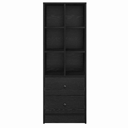 Credenza Rovere nero 45.5 x 34 x 127 cm Legno multistrato