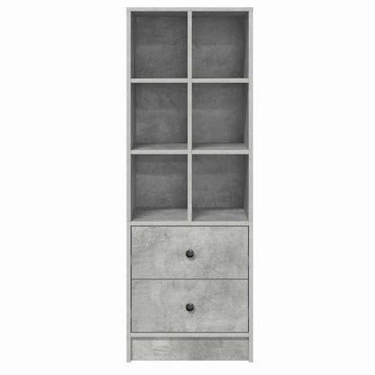 Credenza Grigio cemento 45.5 x 34 x 127 cm Legno multistrato