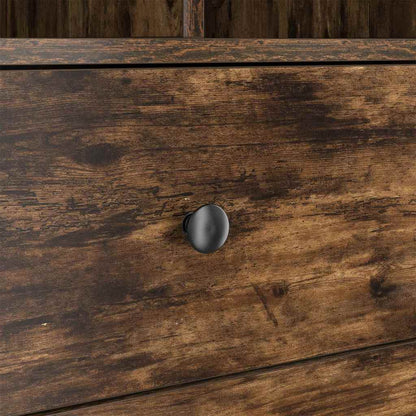 Credenza Rovere fumo 45.5 x 34 x 127 cm Legno multistrato