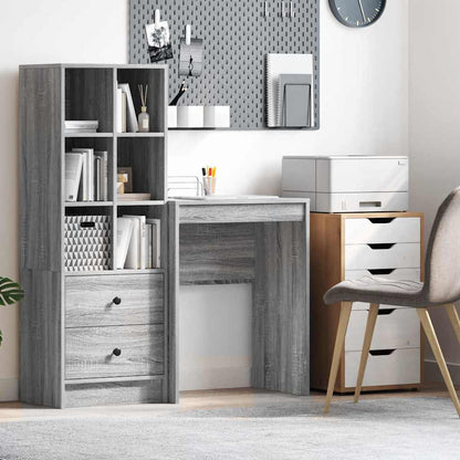 Scrivania Grigio Sonoma 60 x 40 x 76 cm | homemem39
