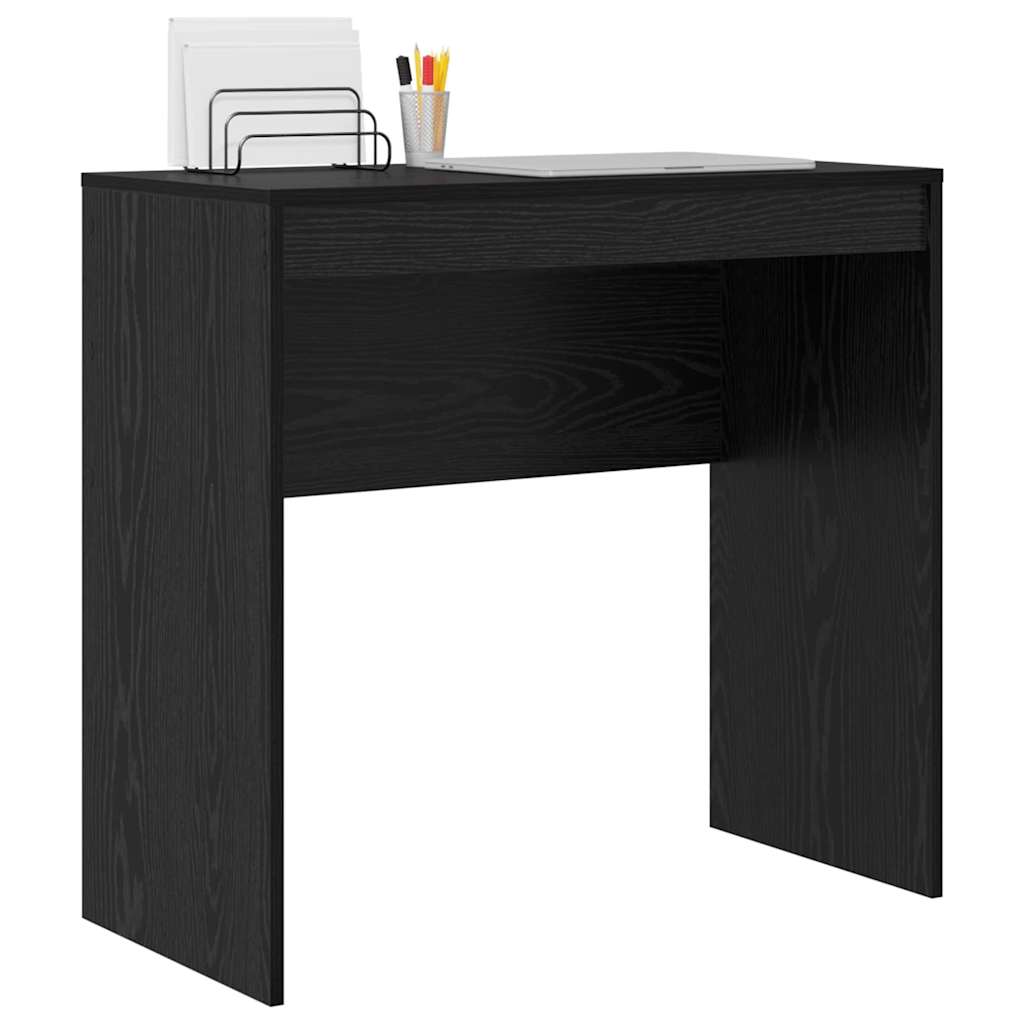 Scrivania Rovere Nero 80 x 40 x 76 cm | homemem39