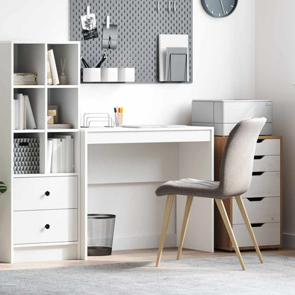 Scrivania Bianco 90 x 40 x 76 cm | homemem39