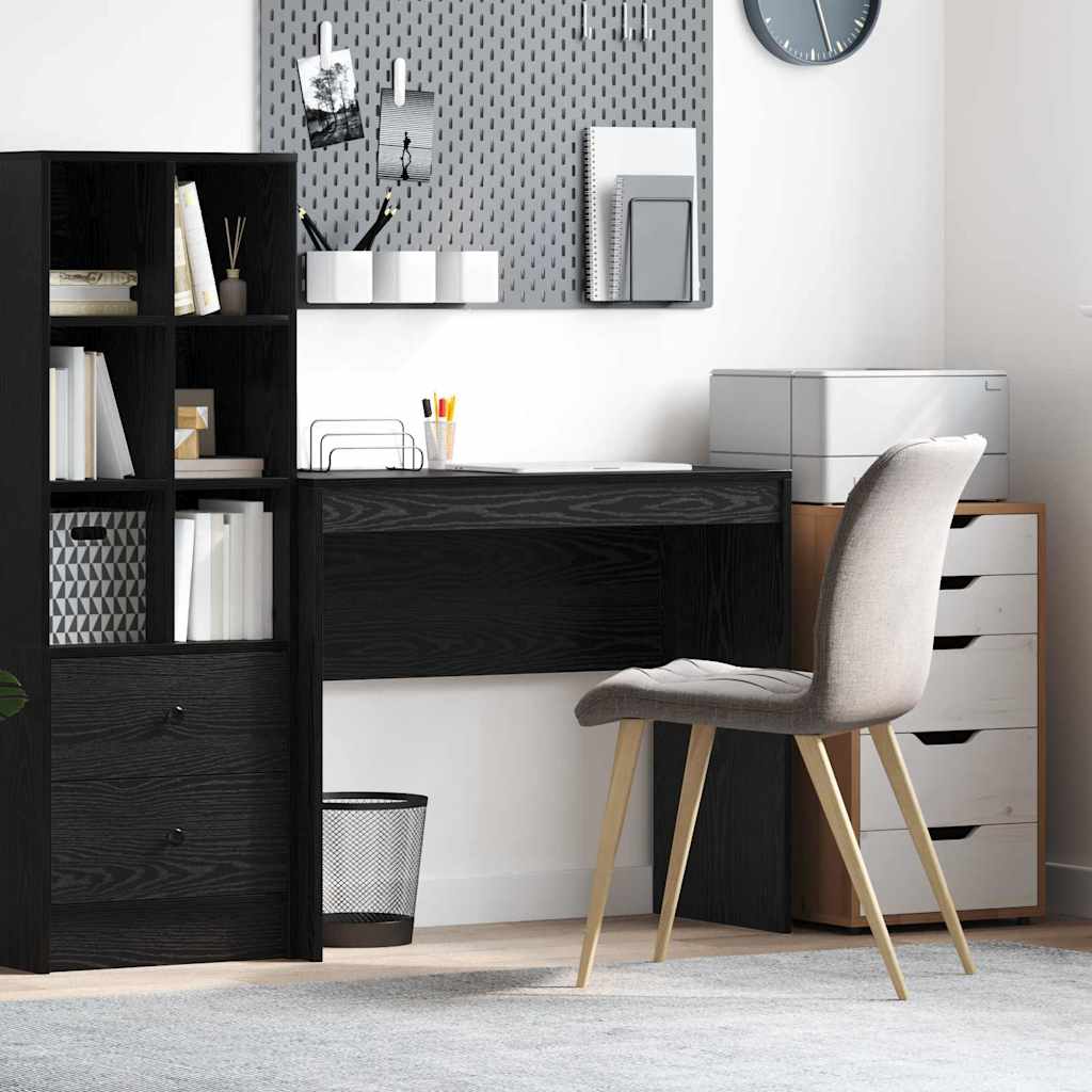 Scrivania Rovere Nero 90 x 40 x 76 cm | homemem39