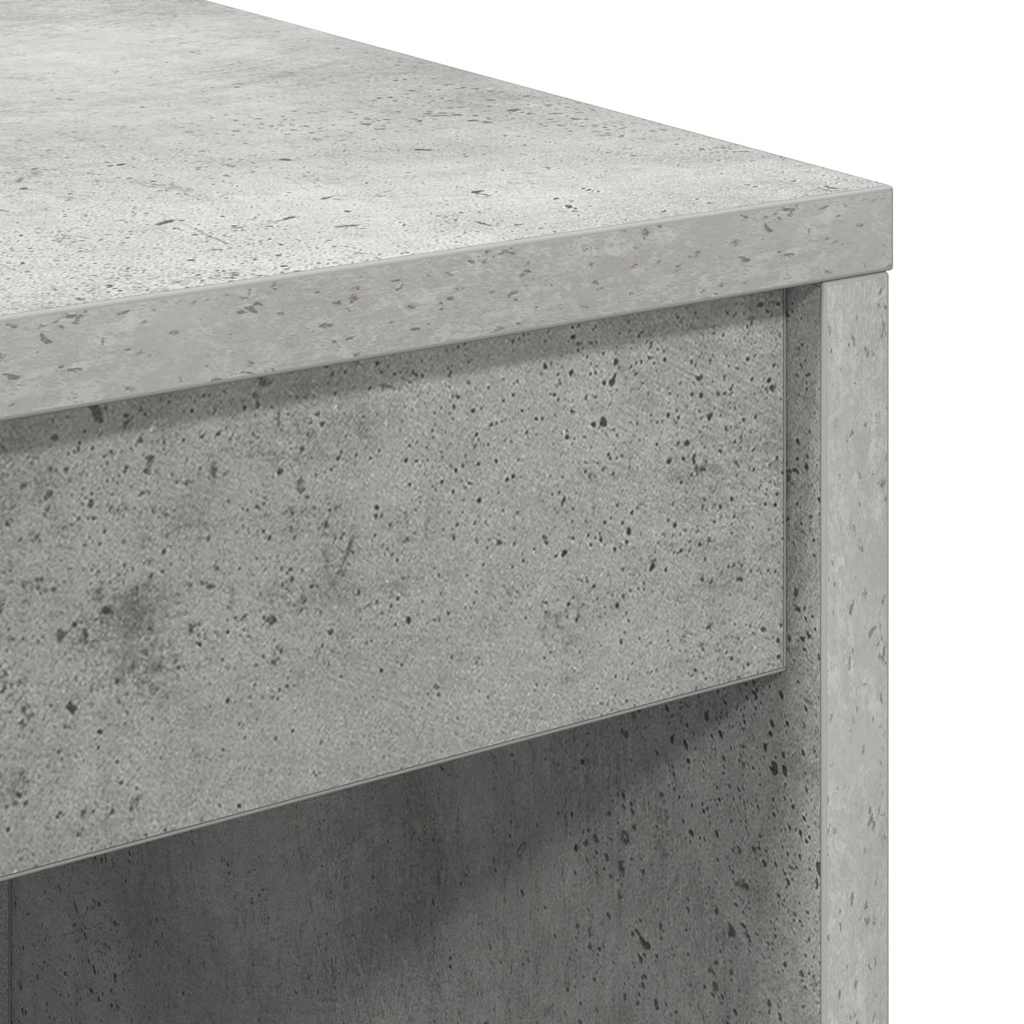 Scrivania Grigio cemento 90 x 40 x 76 cm | homemem39