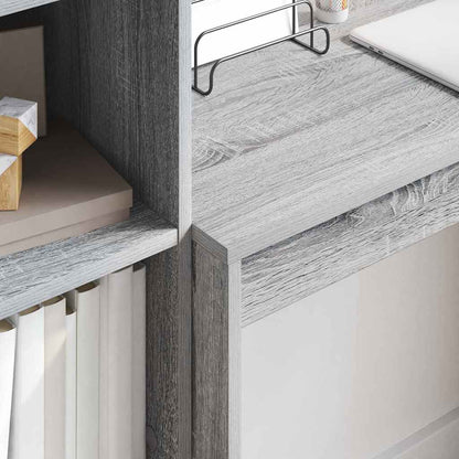 Scrivania Grigio Sonoma 90 x 40 x 76 cm | homemem39