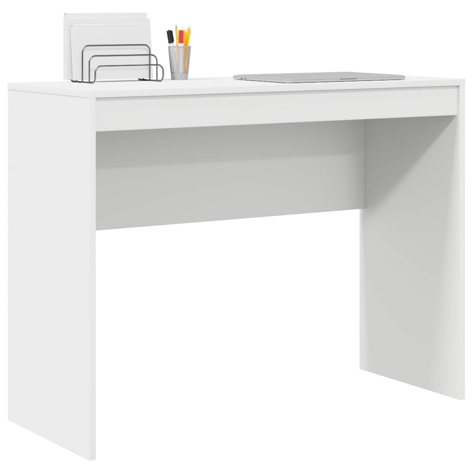 Scrivania Bianco 100 x 40 x 76 cm | homemem39