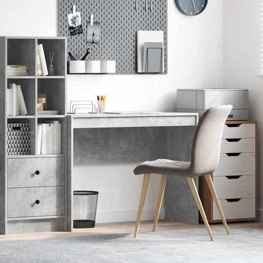 Scrivania Grigio cemento 100 x 40 x 76 cm | homemem39